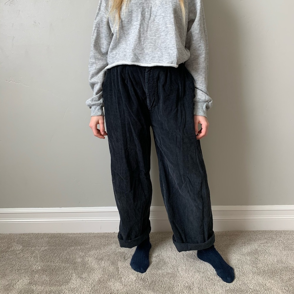 Thrifted and Tailored Black Cords